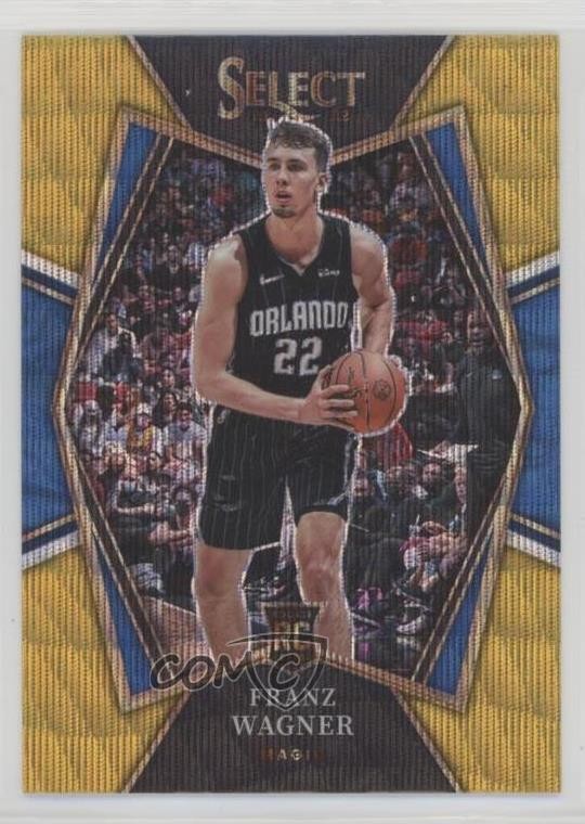 2021 Panini Select Premier Level Gold Wave Prizm Franz Wagner #120 Rookie RC lz7