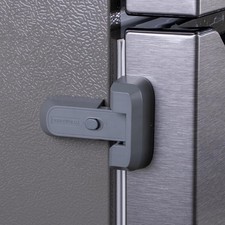 2-Pack Proof Fridge Lock with Adhesive - No Tools Required - Refrigerator