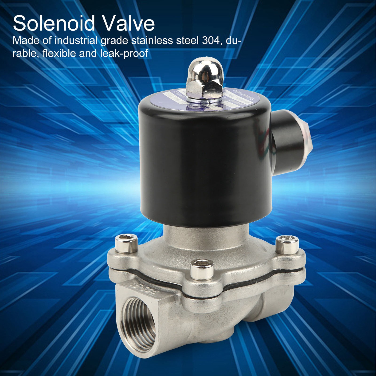 Stainless Steel Solenoid Valve High Reliability For Industrial Use