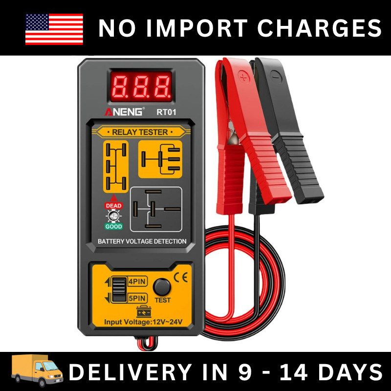 New Automotive Electronic Relay Car Relay Tester -4/5Pin 12V Car Diagnostic Tool