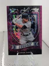 2021 Panini Chronicles - Crusade Aaron Judge #13 Purple Velocity Prizm