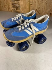 Vintage Nash Cruisers Roller Skates Blue White Sneakers Women's 7 Boys 5