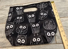 Thirty one Go-To Thermal Picnic It’s Owl Good Lunch tote Bag 31 Gift Idea Sack