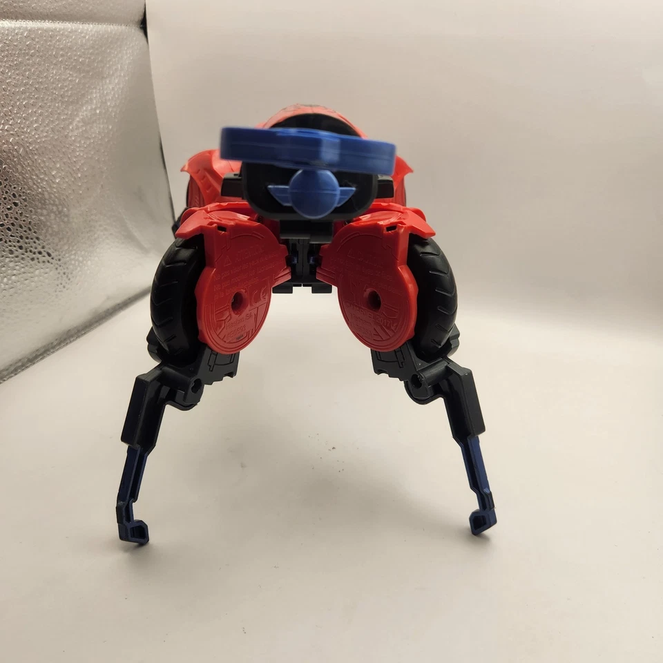 Marvel Hasbro Comic Spider-man 2017 Motorcycle Transforming Nerf Dart Cannon Gun - Image 4 of 4