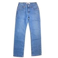Levis Boys 514 Performance Straight Leg Jeans Medium Wash Blue Size 14 Reg 27x29