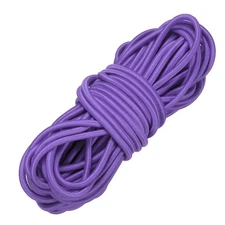 1/8"x32' Elastic Bungee Cord Shock Cords Stretch String Rope Purple