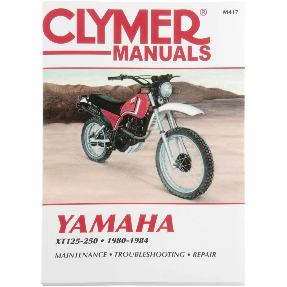 Manual Clymer para Yamaha XT125/250 CM417 Foto 2 de 4