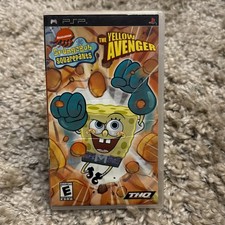 #1 SpongeBob SquarePants: The Yellow Avenger (Sony PSP, 2006) - Complete