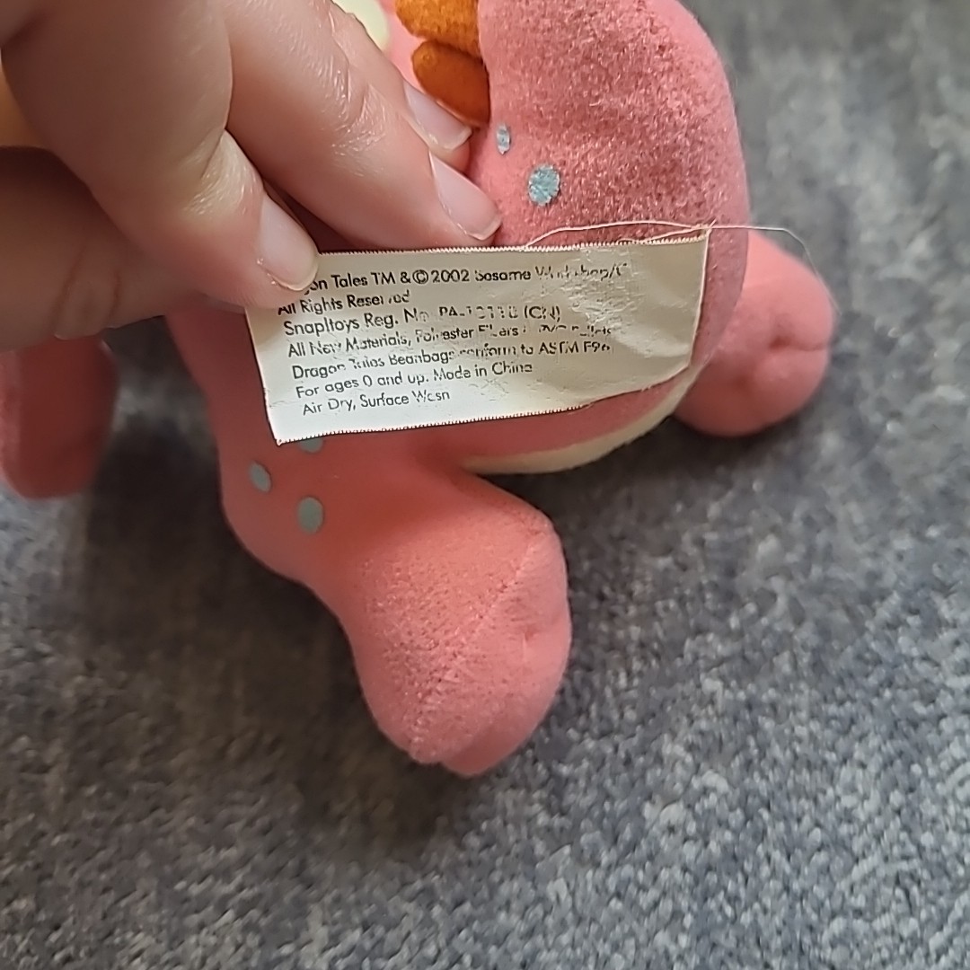Dragon Tales Live Cassie Dragon Plush Stuffed Animal 7
