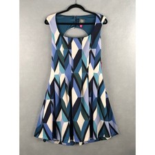 Vince Camuto Fit & Flare Dress Women's Size 4 Open Back NEW