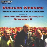 Violin Concerto Piano Concerto Wernick Rachleff - Cd - G4Z