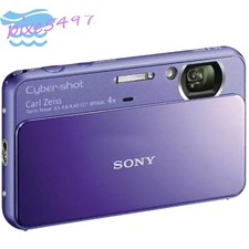 SONY Cyber Shot DSC-T110 Digital Camera 16.1MP 4x Optical Zoom Purple