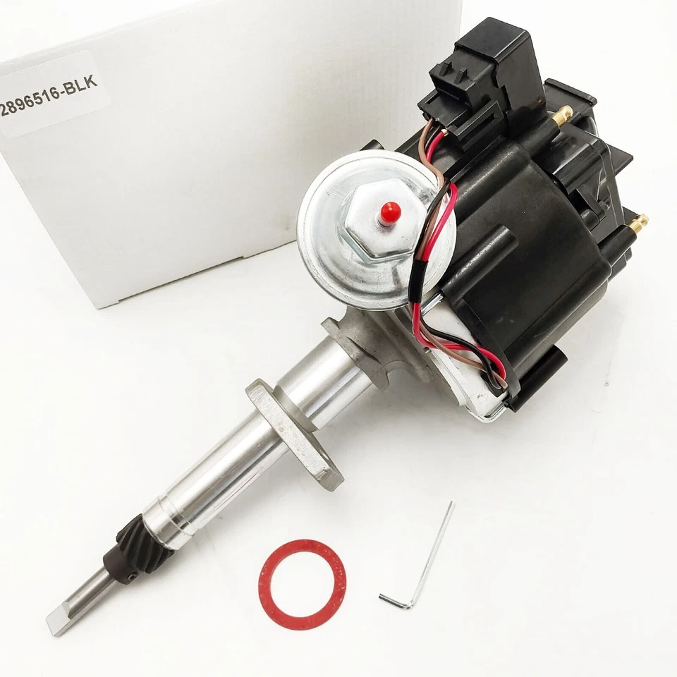 New HEI Distributor 2896516-BLK for Chevy 216/235/261 Straight 6 Foto 3 de 4