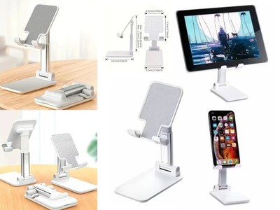 Universal Schreibtisch Ständer Handy Halter verstellbar, faltbar tragbar Tablet UK