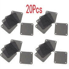 20Pack 40x40mm PVC Fan Dust Filter PC Dustproof Cuttable Computer Mesh Cover t
