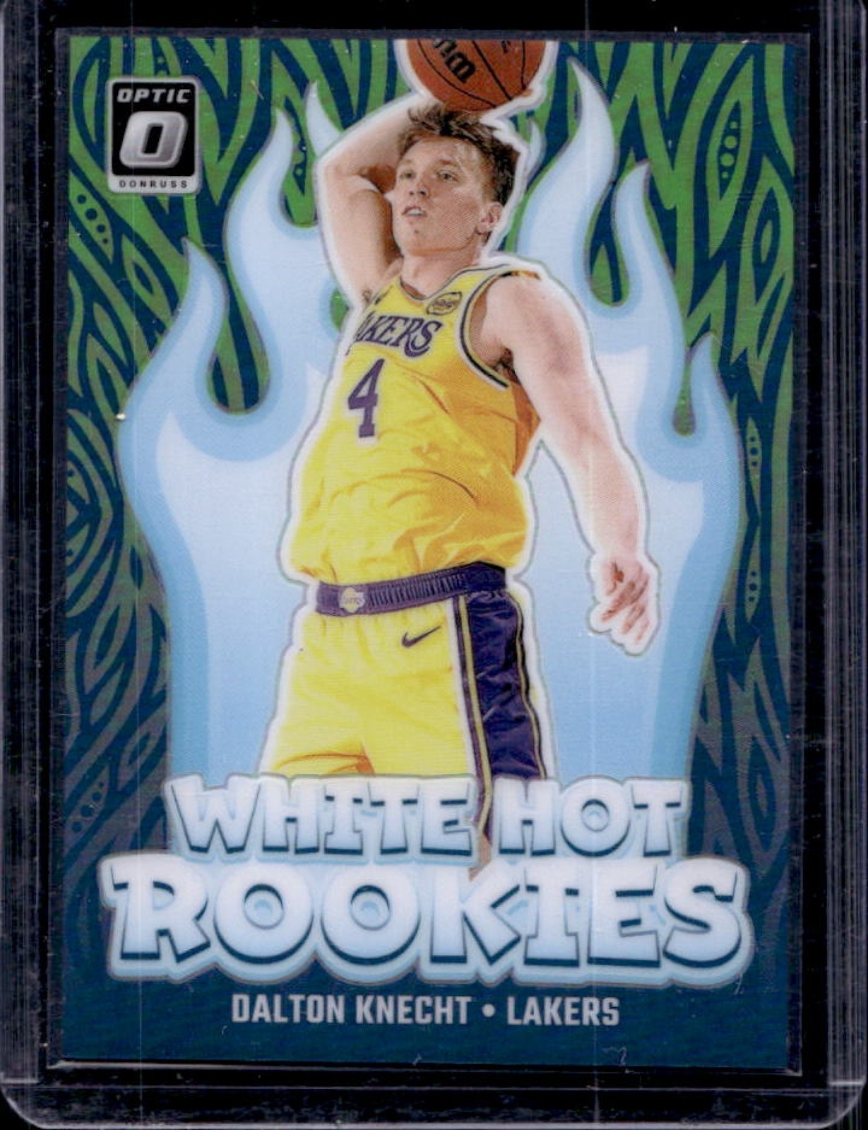 2024-25 Donruss Optic Dalton Knecht White Hot Rookies Lime Green RC #146/199