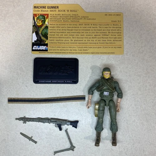 Gi Joe 25th Anniversary Rock And Roll Loose