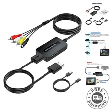 Versatile 1080P HDMI to RCA/S-Video Adapter – Perfect for DVD Players and More