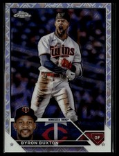 2023 Topps Chrome Logofractor Edition Byron Buxton