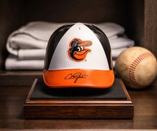 Riddell Baltimore Orioles  MLB Mini Helmet Autographed by Caleb Joseph NO COA