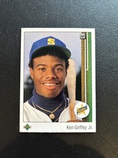 MINT ~ SHARP 🔥🔥🔥🔥1989 Upper Deck - Star Rookie Ken Griffey Jr #1 (RC)