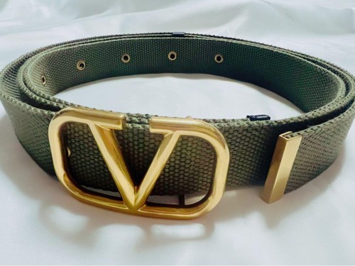 Valentino Men Belt Garavani Military Green Limited Edition VHTF Popular Products - Picture 8 of 12