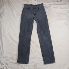 Vintage Made in the USA Black Levi's 505 Student 1987