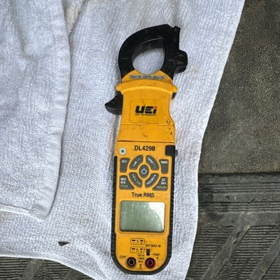 UEi DL429B True RMS Clamp Meter CAT III 600V 600A NCV Auto Range 6000Ct