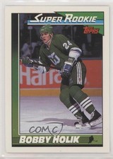 1991-92 Topps Super Rookie Bobby Holik #7 t4m