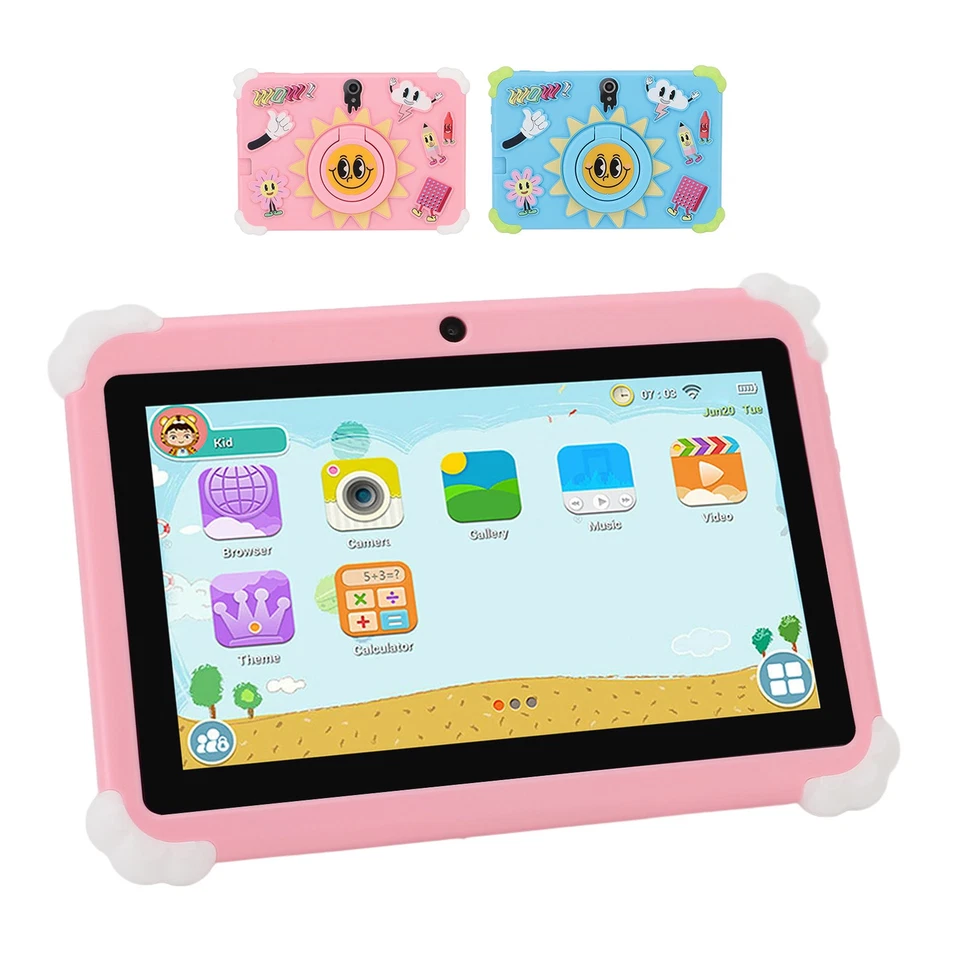 7 Zoll Tablet Mit Schutzhülle Stand 1GB 16GB 1024x600 HD Touchscreen Tablet Für - Bild 4 von 4