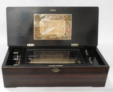 Antique Cylinder 12 Song Music Box Serial #57...