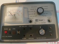 Vintage Knight Ten-2 C.B. Checker Untested Estate Grb Pth