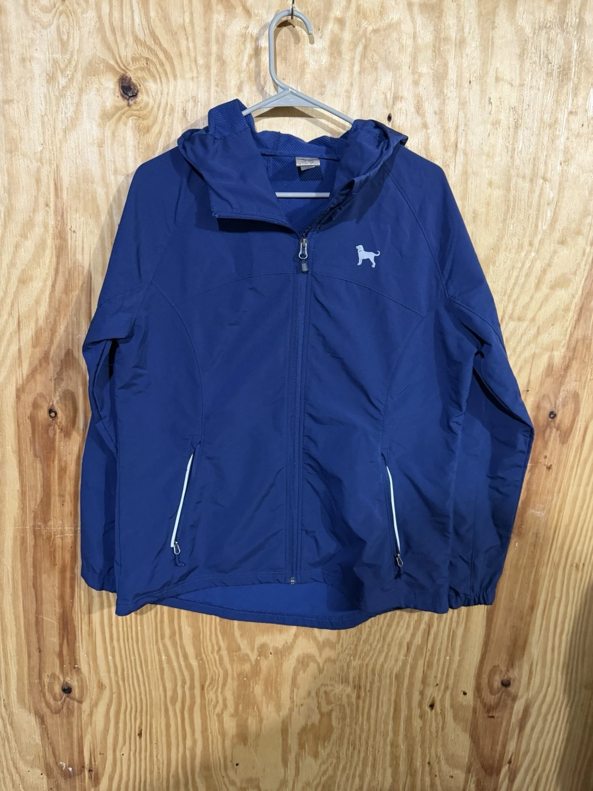 Black Dog women's hooded storm jacket Sz Large
Opens in a new window or tab