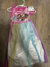 Disney Princess Dress Up Costume Dress Size 2T Pink Multicolor Flame Resistant