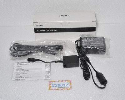 MINT in Box*  Sigma AC Adapter SAC-6 for SIGMA dp0 dp1 dp2 dp3 Quattro
