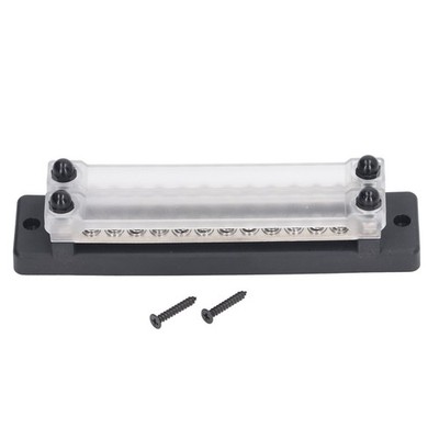 Power Distribution Block M6x4 Pin Terminal Block DC Bus Bar 150A AC 130A De CDEP
