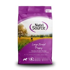 Large Breed Puppy Chicken & Rice Dry Dog Food Size: 1.5-Lb Bag 17.89 per pound