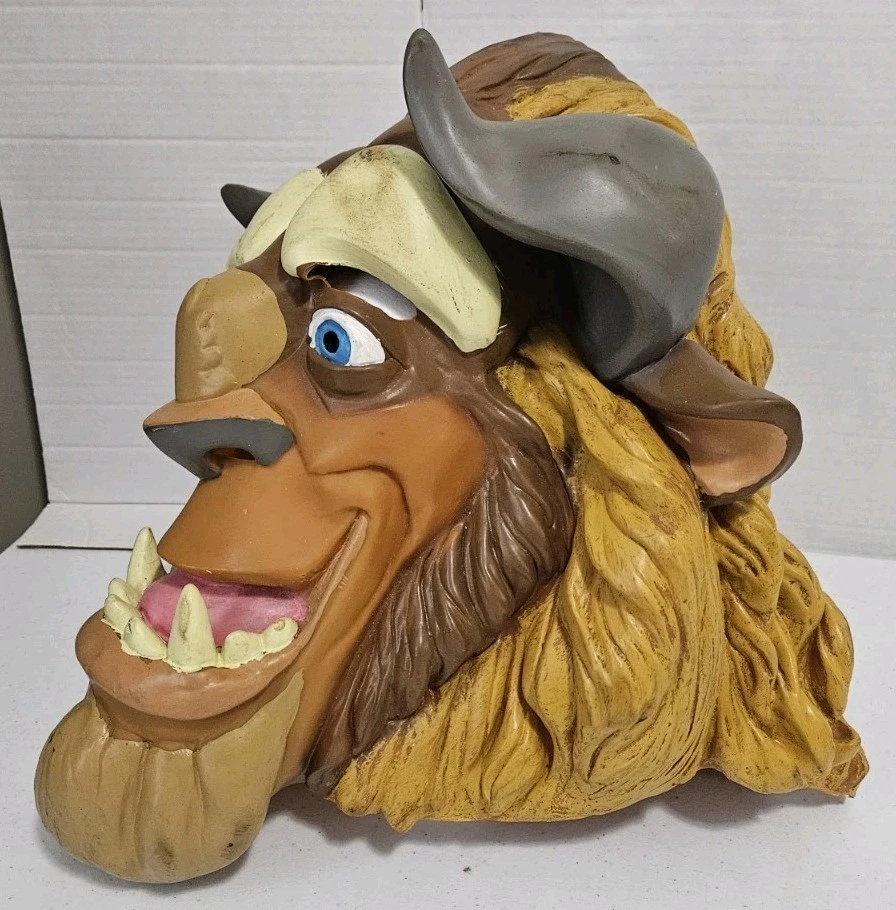 Disney La Bella y la Bestia Deluxe Adulto Látex Halloween Máscara Disfraz Inc #85710 Foto 2 de 4