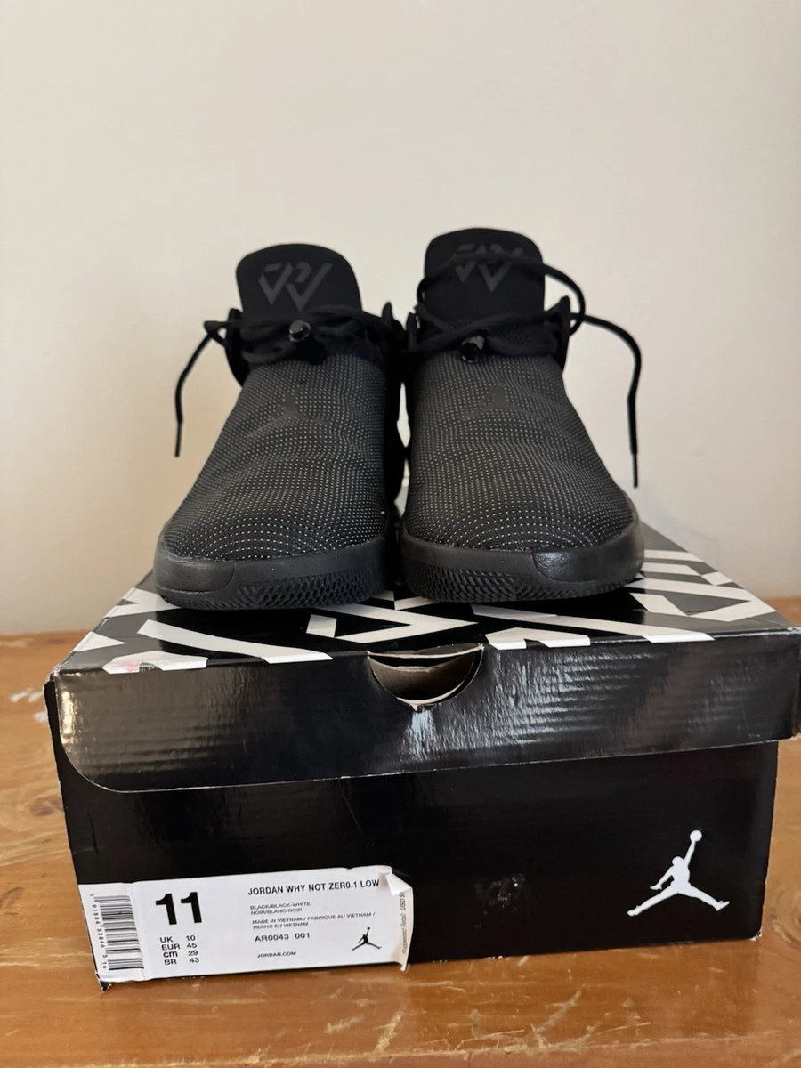 シューズ(男性用) Nike Air Jordan Why Not Zer0.1 Low 30cm Jordan Why Not Zer0.1 Low Black for Sale | Authenticity Guaranteed