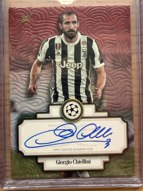 Giorgio Chiellini Topps Definitive Collection Auto 1/1