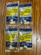 Set of 4 packs of 40cal/10mm Pro-Shot Brush & Swabits Bore-tips