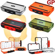 Fishing Tackle Box Lure Waterproof Large Compartments 2 Layer Hook Storage Case