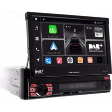 SINTOMONITOR 1 DIN Autoradio Android CarPlay Wi-Fi Bluetooth USB Monitor 7" GPS