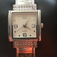 Abalone Cuff Watch NEW BATTERY