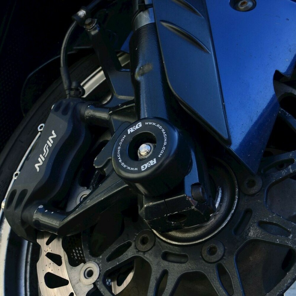 Free Shipping R&G Racing Fork Protectors Black For Motorcycle Parts