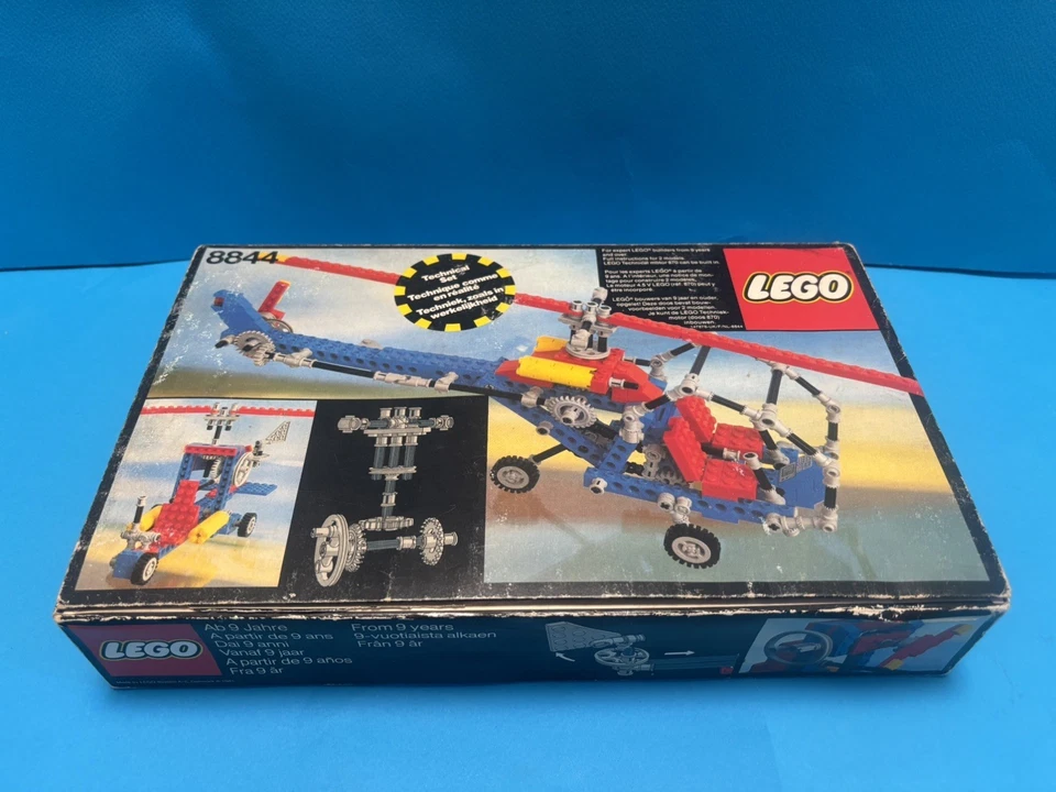 Lego 8844 Helicóptero Caja Vacía con Plástico Interior Trey Technic Vintage - Imagen 2 de 4