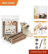 Silvervine Cat Chew Sticks - Natural Indoor Toys for All Life Stages 25 Count 