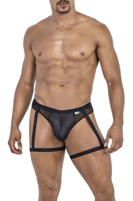CandyMan 99798 Garter Mesh Thongs