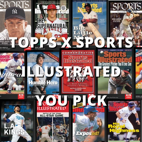 TOPPS X SPORTS ILLUSTRATED 2021 YOU PICK FINISH YOUR SET!! | IN HAND