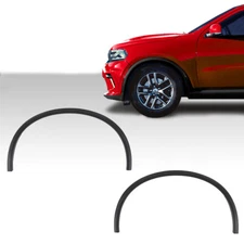 Fit For 2011-2021 Dodge Durango Front Wheel Molding Fender Flare Left+Right